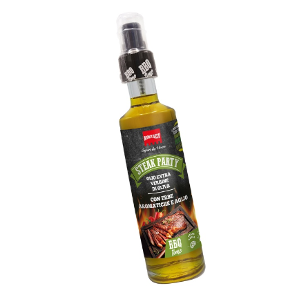 Montosco Olio Extra Vergine di Oliva Piccante al Pomodoro e Aglio 125ml